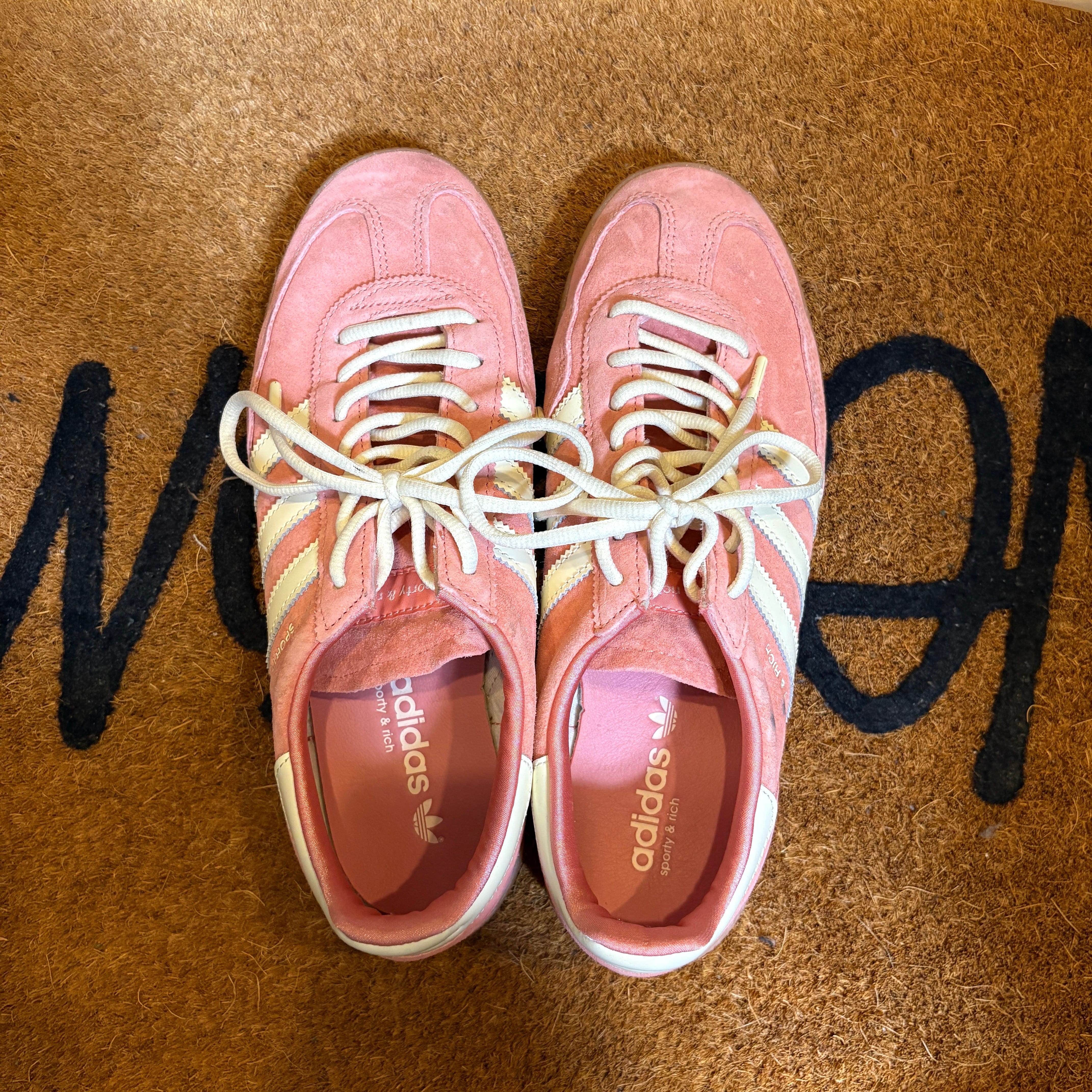 Sporty & Rich × adidas Handball Spezial "Pantone/Cream White/Gum"