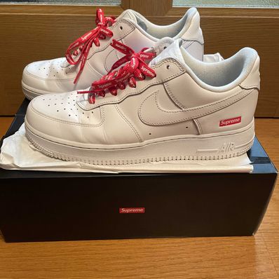 Supreme × Nike Air Force 1 Low "White"