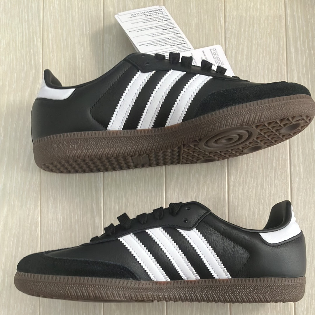 adidas Samba OG "Core Black/Cloud White/Gum"