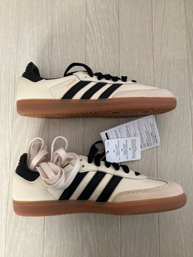 adidas Women's Samba OG "Cream White/Core Black/Sandstrata"