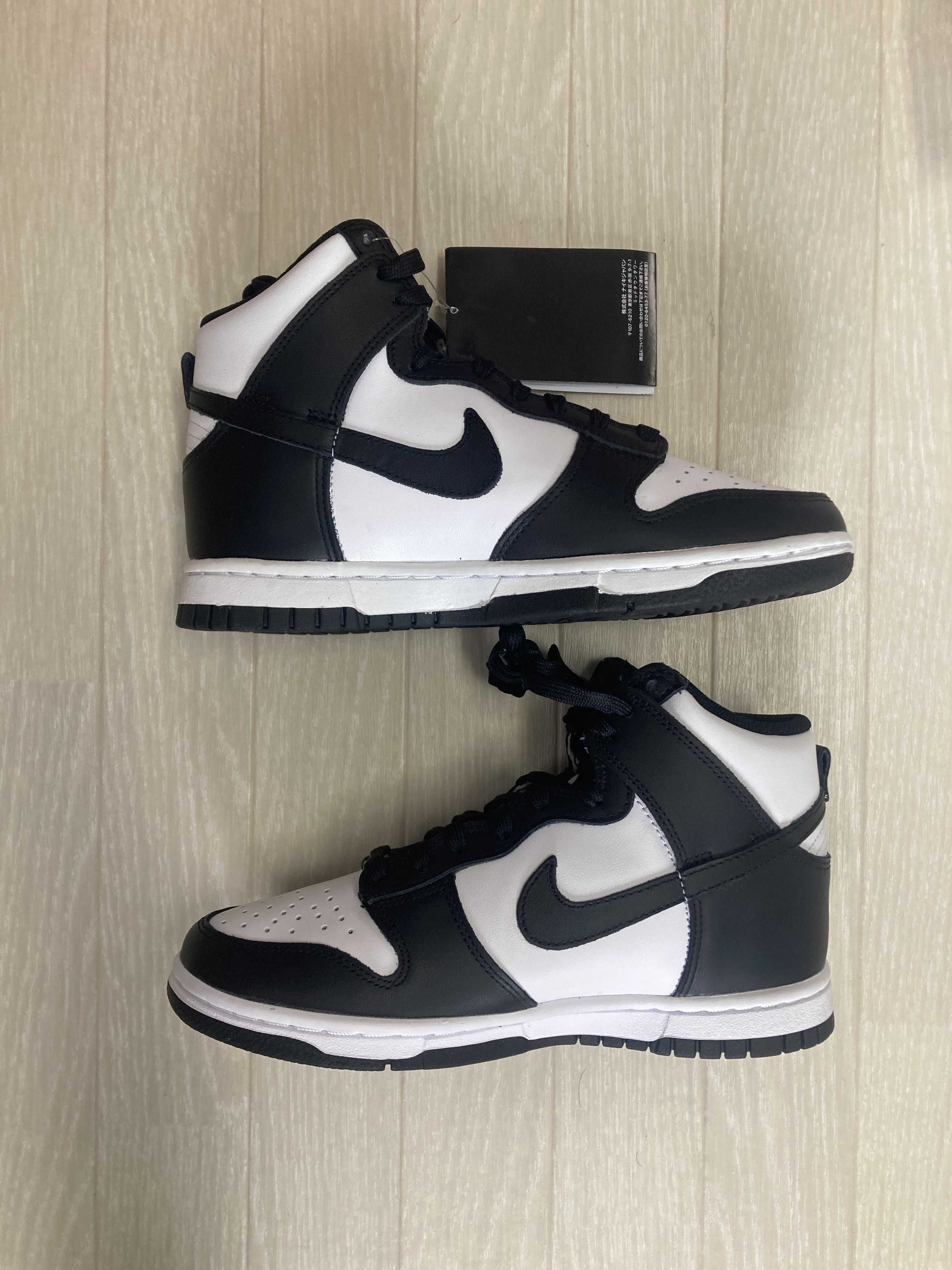 Nike Women's Dunk High "Black and White"