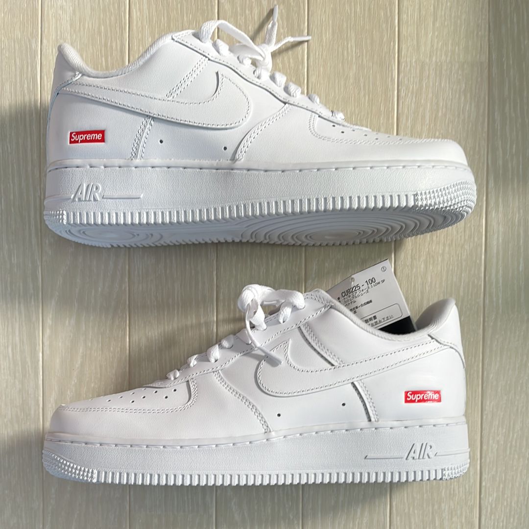 Supreme × Nike Air Force 1 Low "White"
