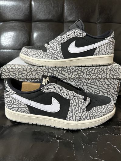 Nike Air Jordan 1 Retro Low OG "Black Cement"