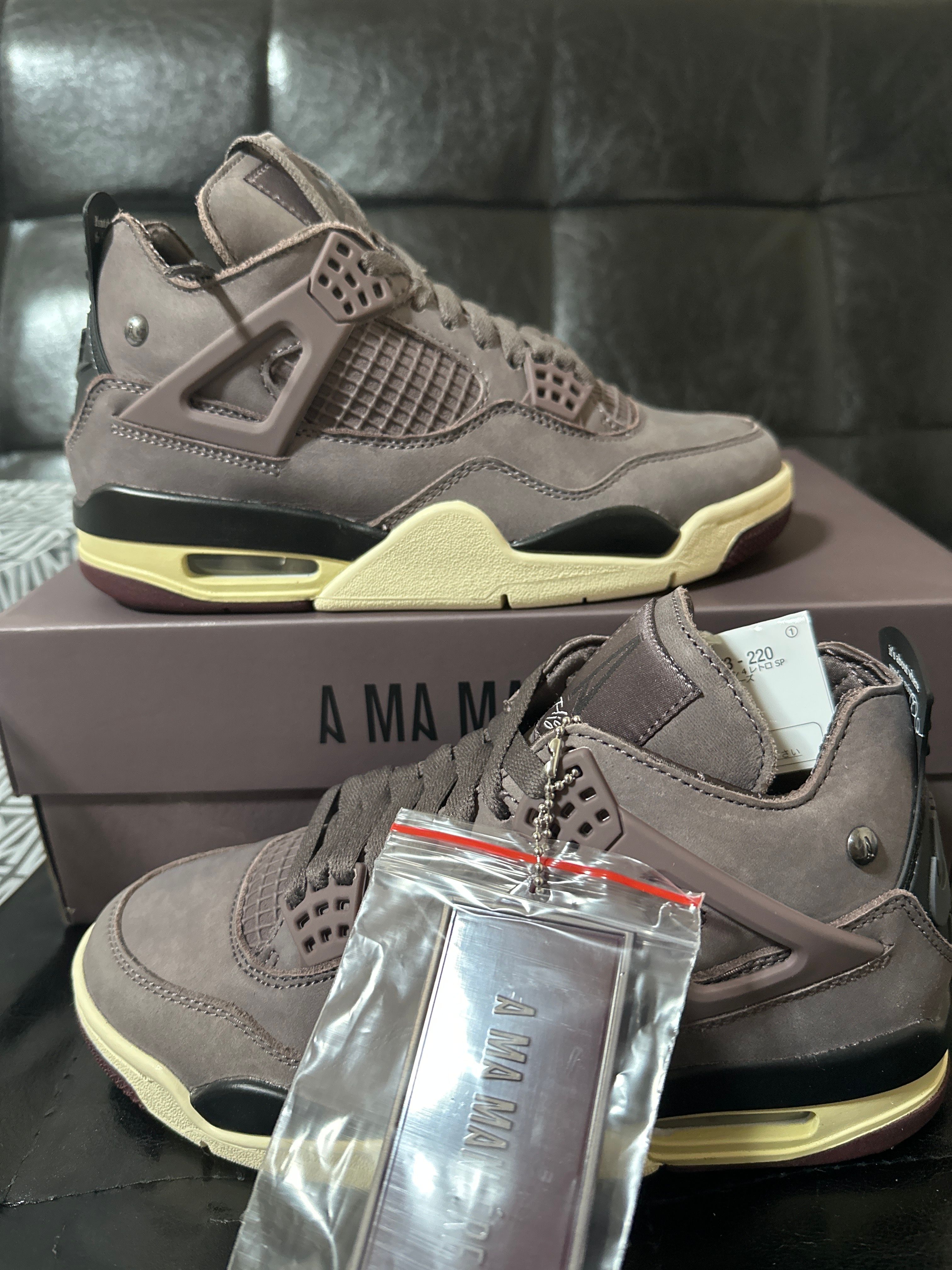 A Ma Maniere × Nike Air Jordan 4 "Violet Ore"