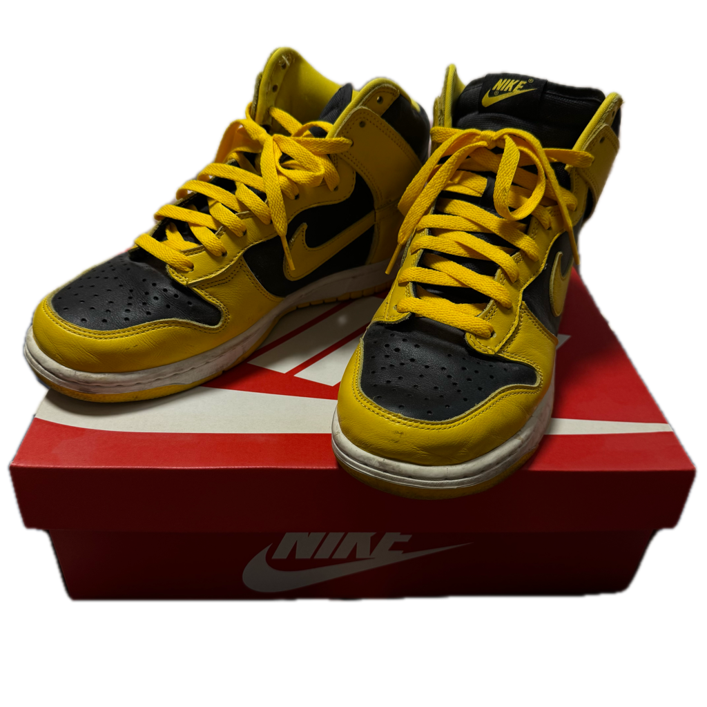 Nike Dunk High "Black/Varsity Maize"