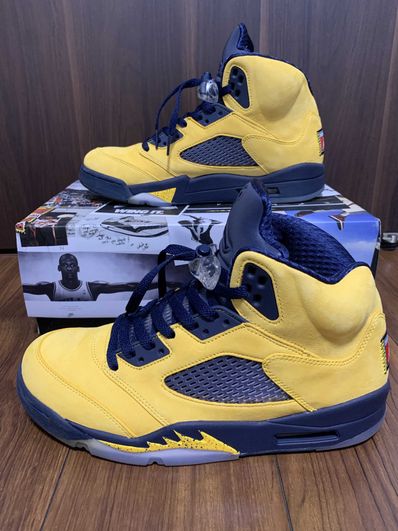 NIKE AIR JORDAN 5 "MICHIGAN"