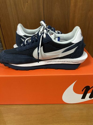 Fragment × sacai × Nike LD Waffle "Blackended Blue"