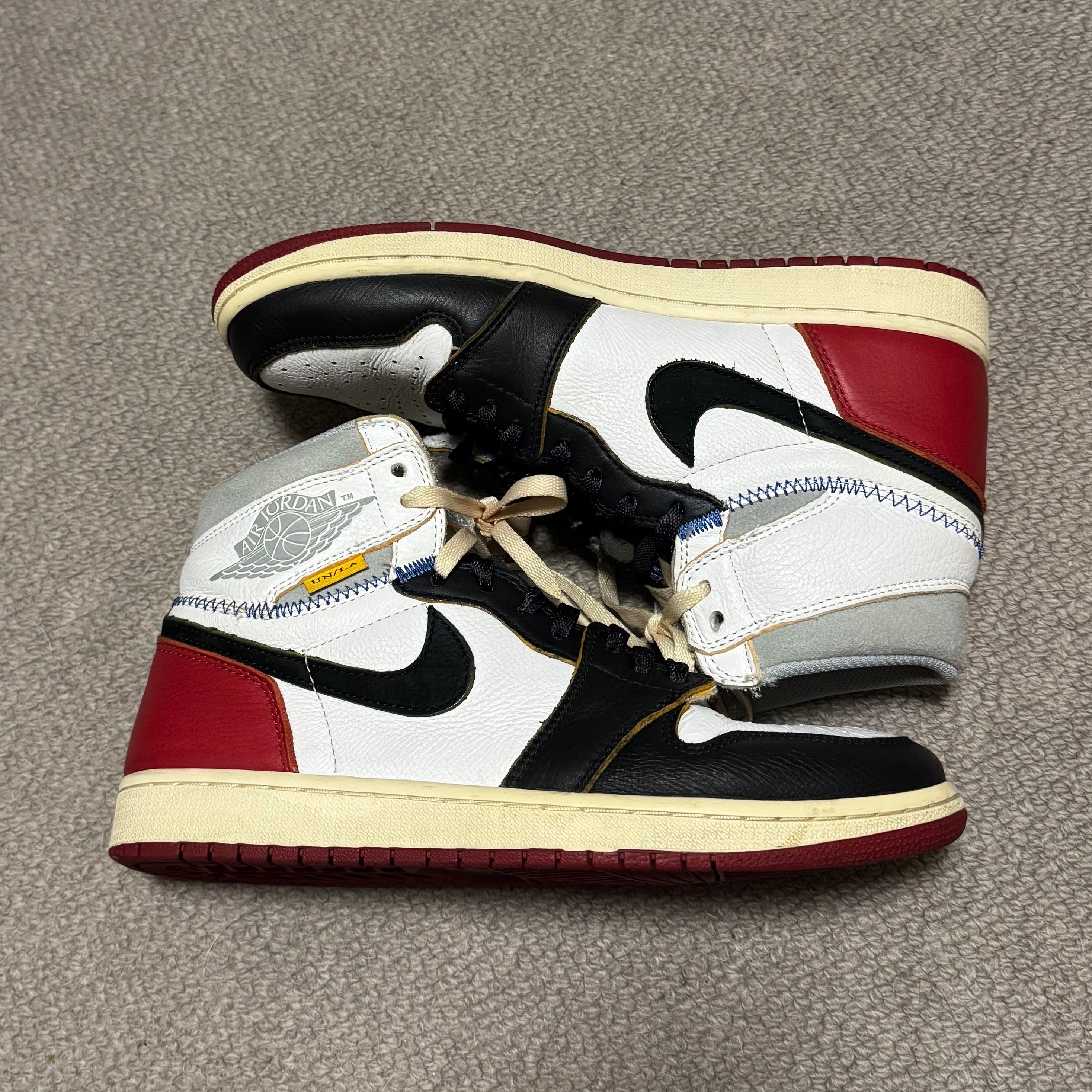 UNION × Nike Air Jordan 1 Retro High OG NRG "Varsity Red/Wolf Grey"