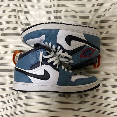 FACETASM × Nike Air Jordan 1 Mid "White/Navy"