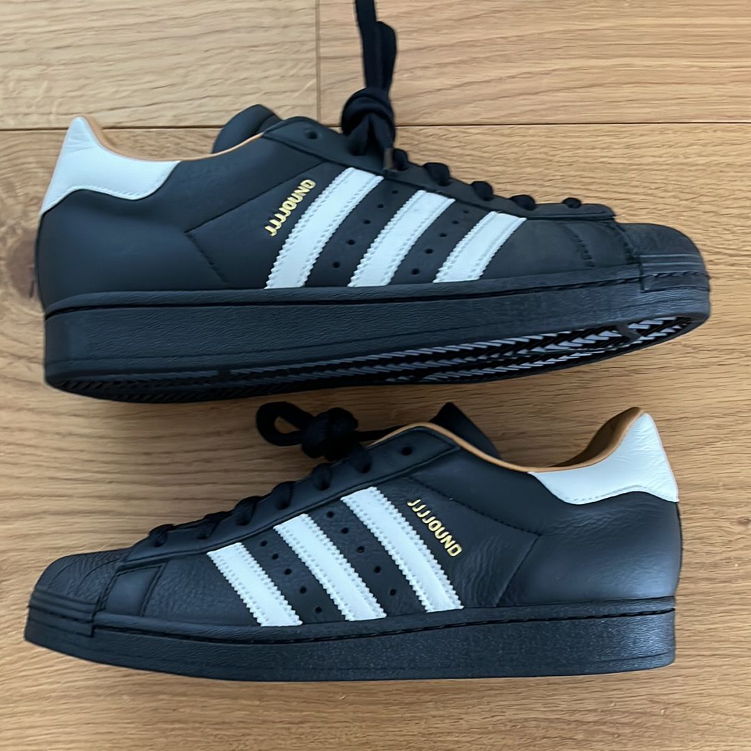 JJJJound × adidas Superstar 90 Made in Germany "Core Black/Off White/Core Black"