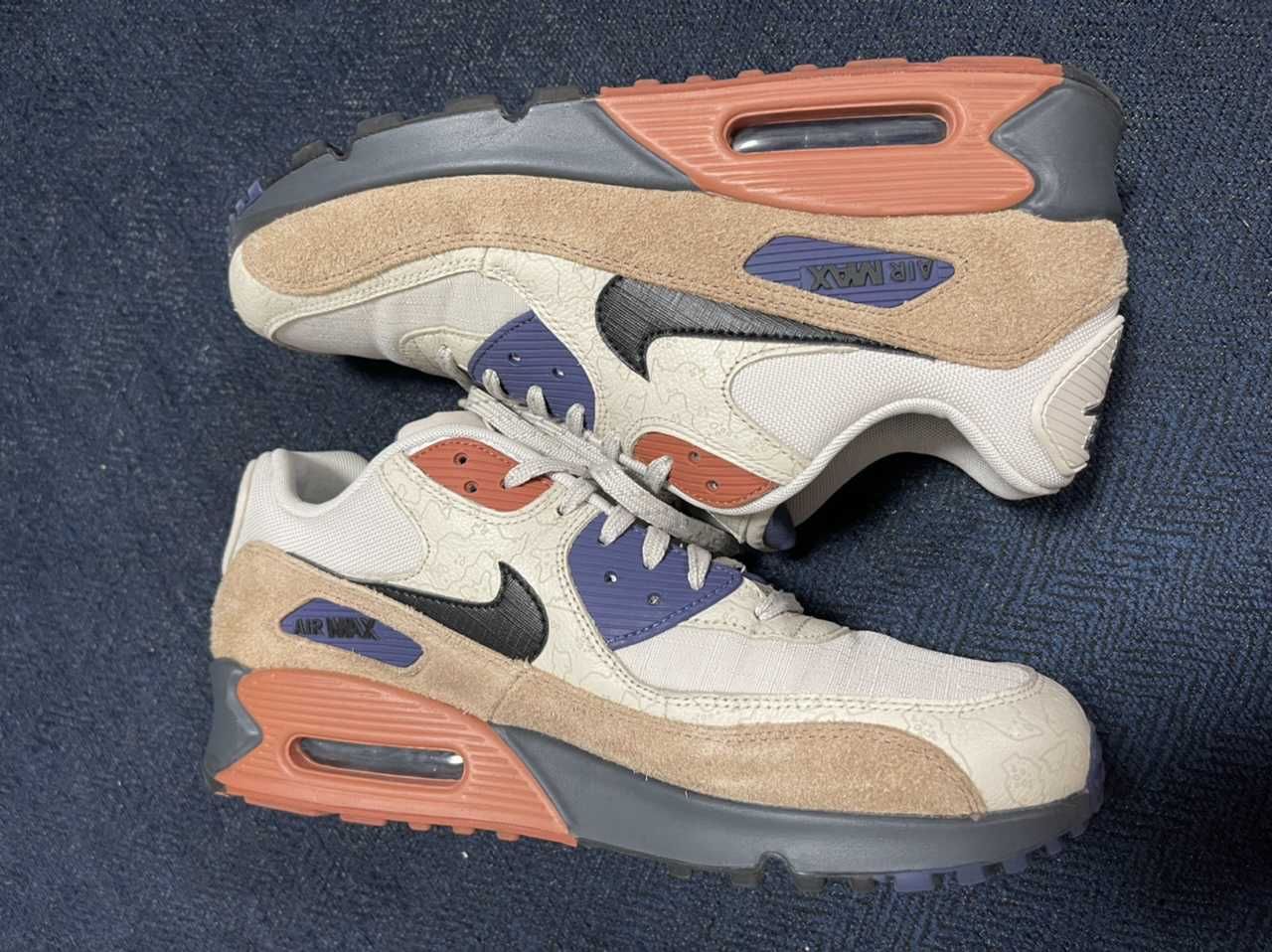 NIKE AIR MAX 90 DESERT SAND/BLACK