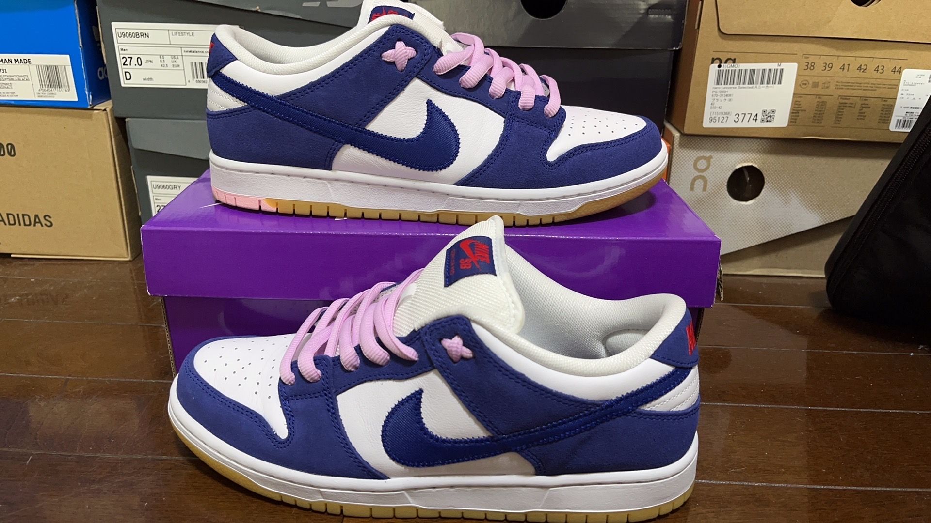 Nike SB Dunk Low "Los Angeles Dodgers/Deep Royal Blue"