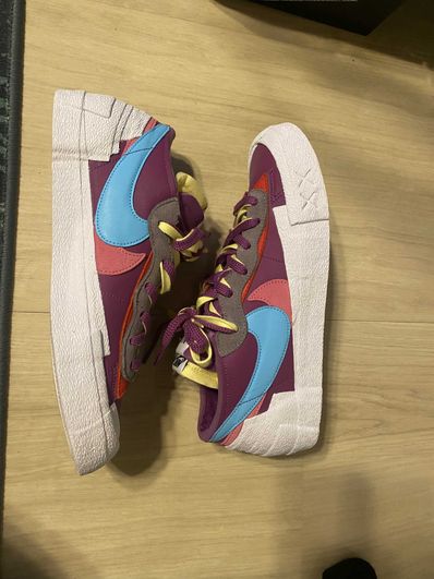 KAWS × sacai × Nike Blazer Low "Purple Dusk"