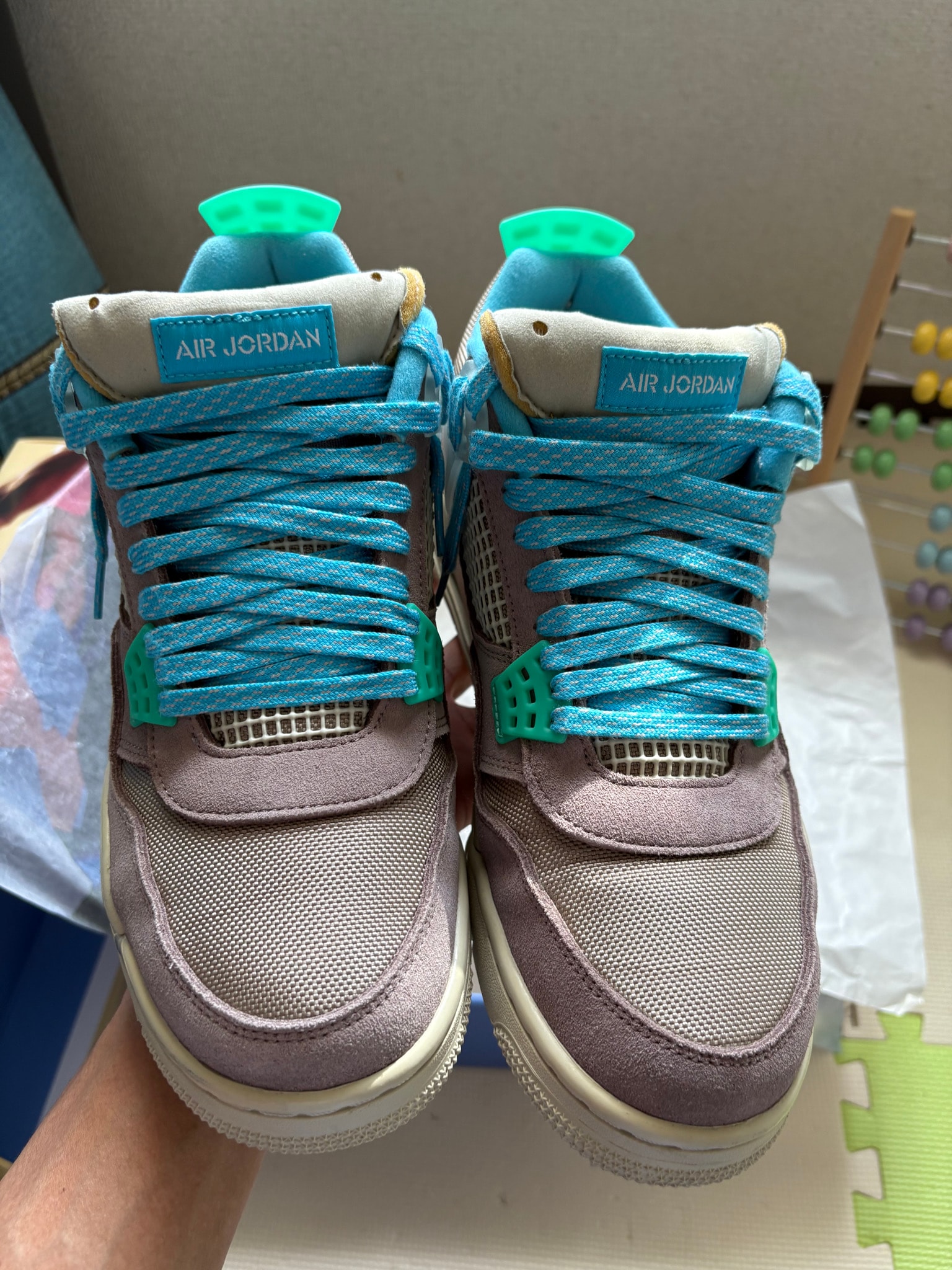 UNION × Nike Air Jordan 4 SP "Taupe Haze"