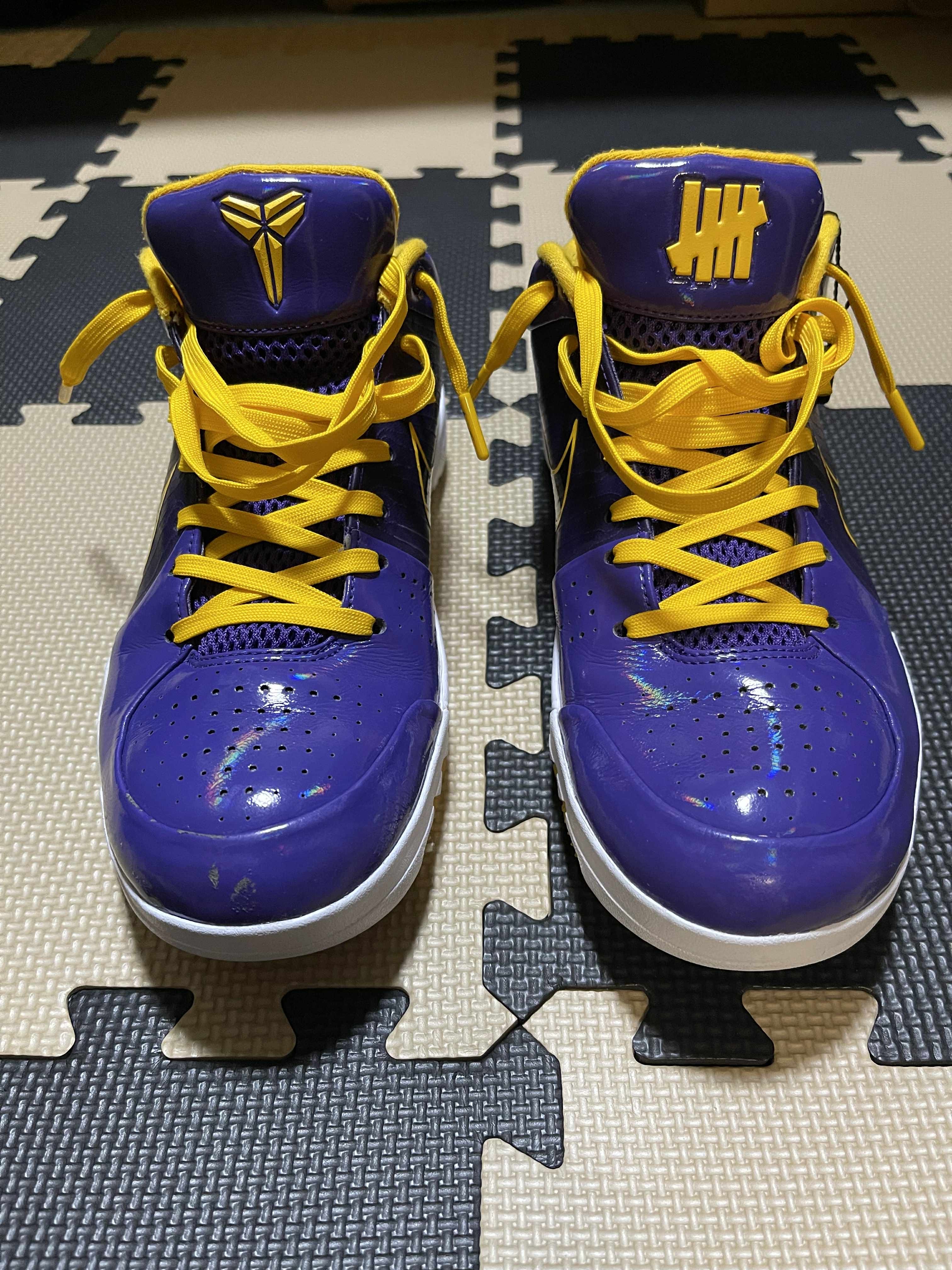 UNDEFEATED × Nike Kobe 4 Protro "Court Purple"
