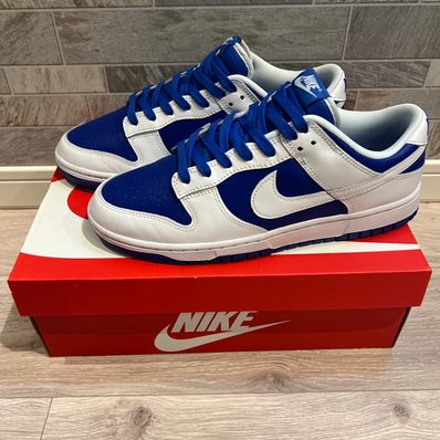 Nike Dunk Low Retro "Racer Blue and White"