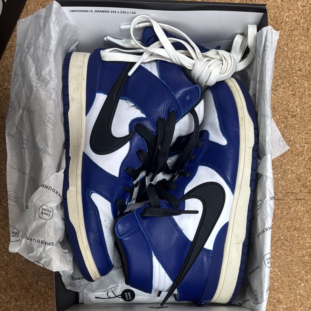 AMBUSH × NIKE DUNK HIGH "DEEP ROYAL"