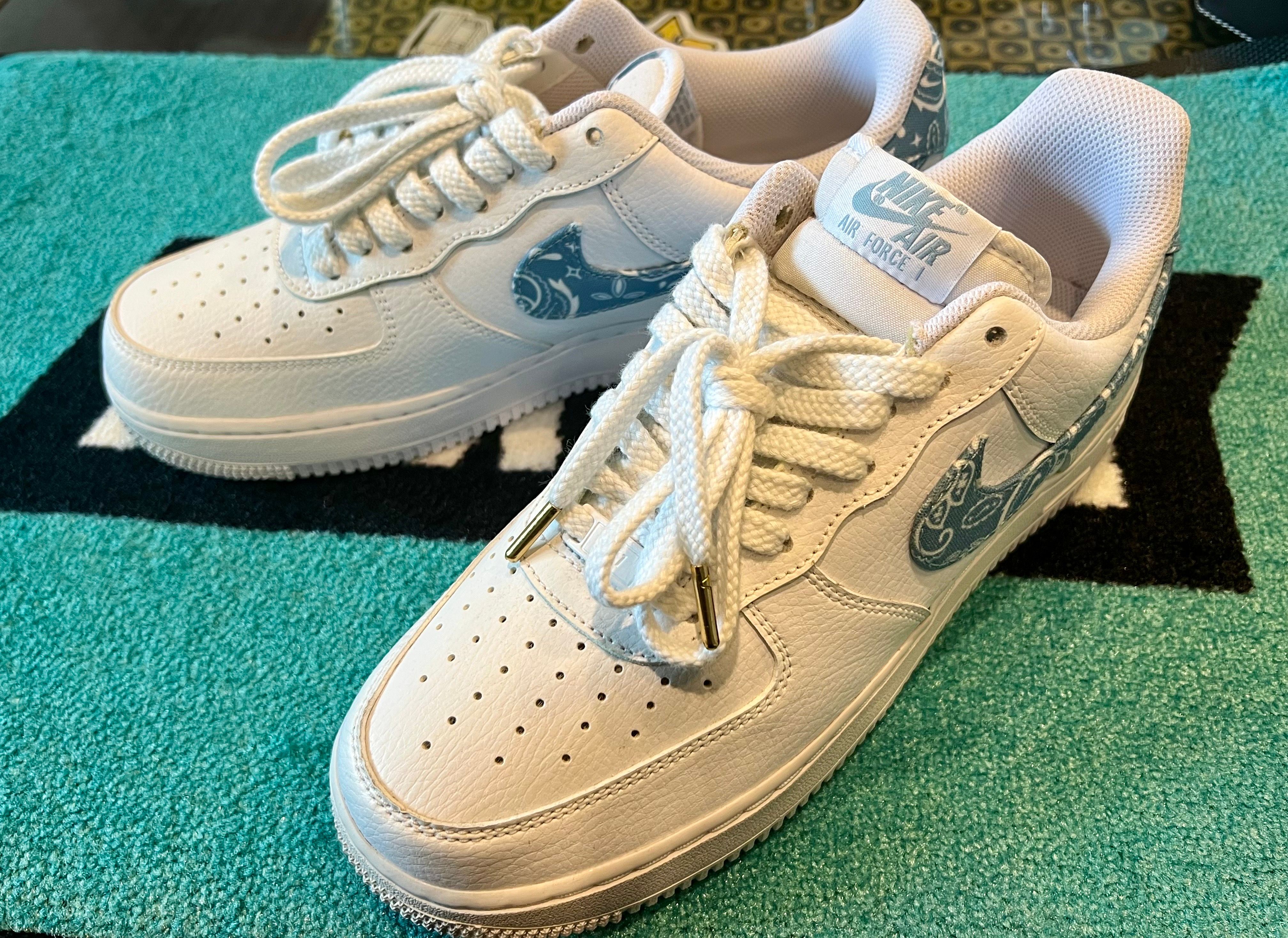 Nike Women's Air Force 1 Low '07 Essential "Blue Paisley"