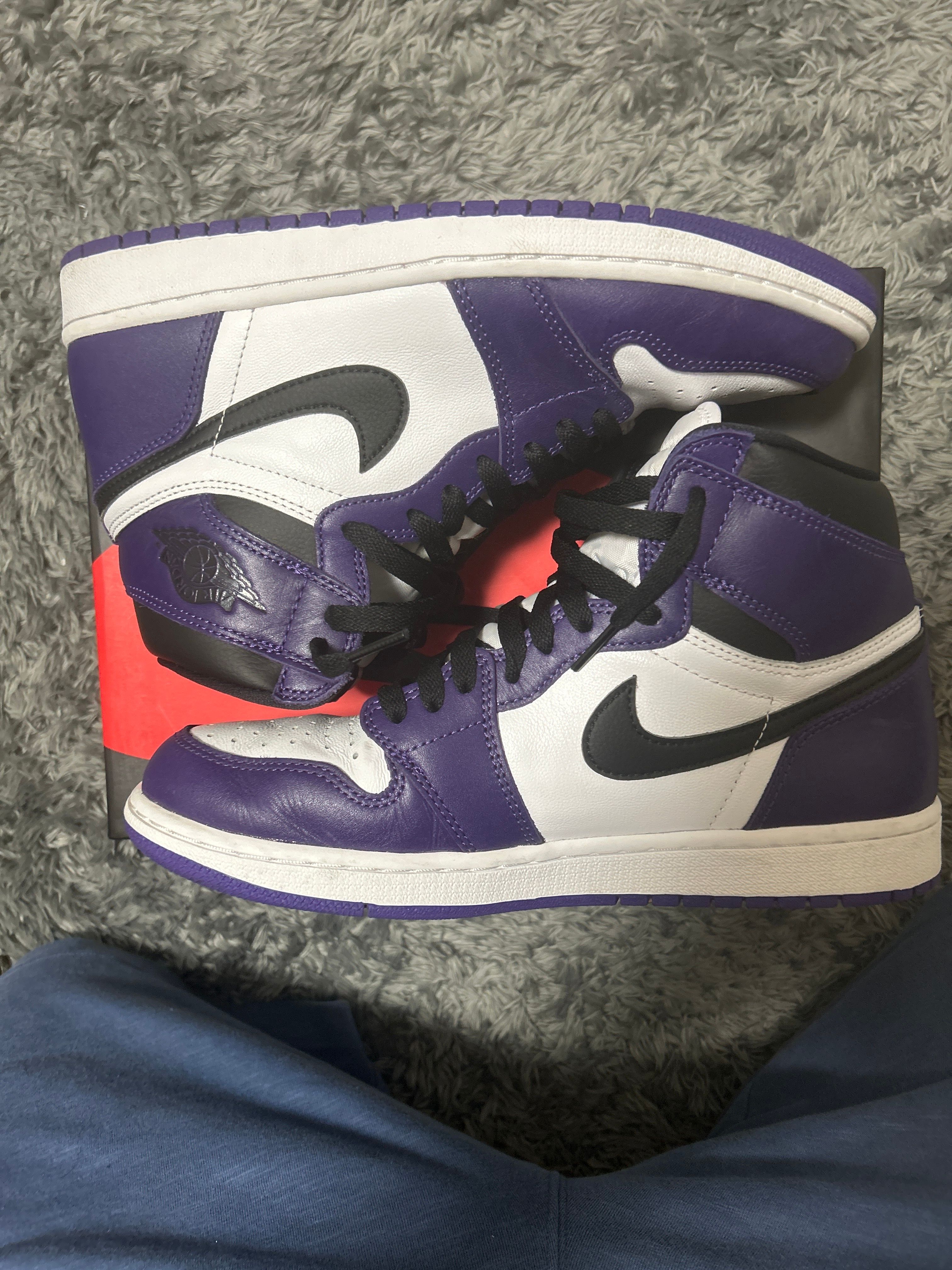 Nike Air Jordan 1 Retro High OG "Court Purple White/Black" (2020)