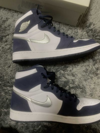 Nike Air Jordan 1 High OG CO.JP "White/Midnight Navy" (2020)(ブリーフケースなし)