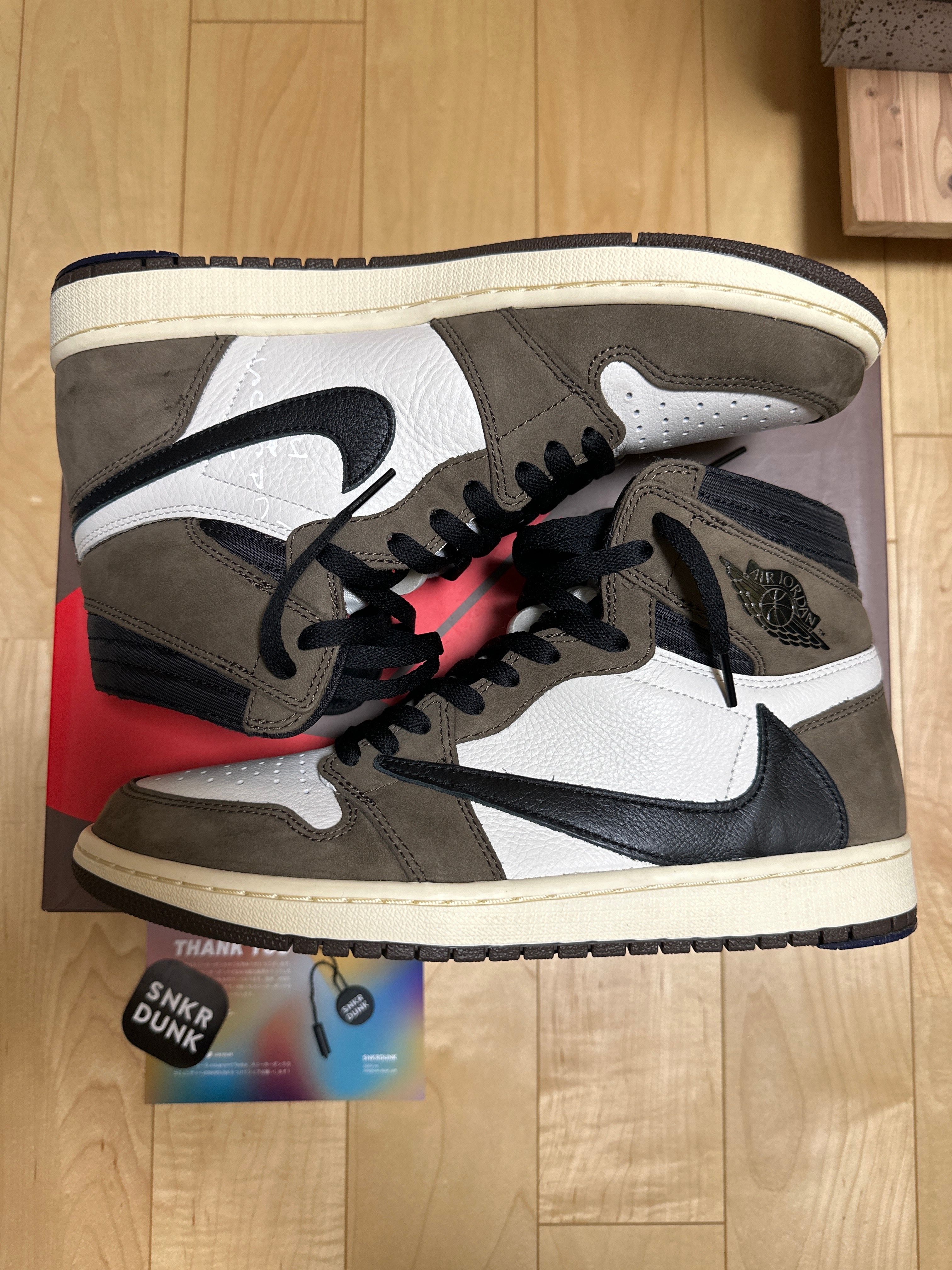 Travis Scott × Nike Air Jordan 1 Retro High OG TS SP "Sail/Dark Mocha"
