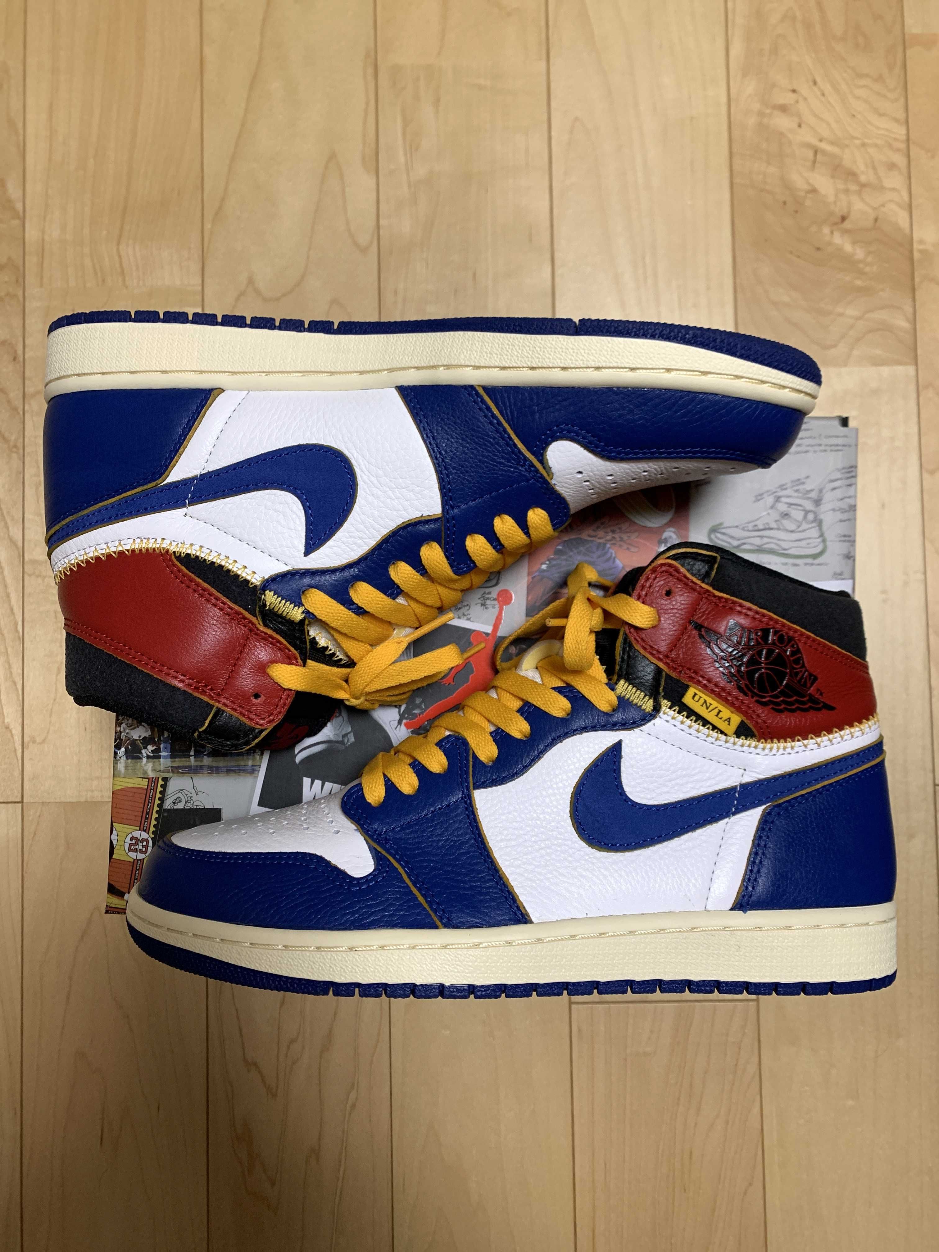 Union × Nike Air Jordan 1 Retro High OG NRG "Storm Blue/Varsity Red"