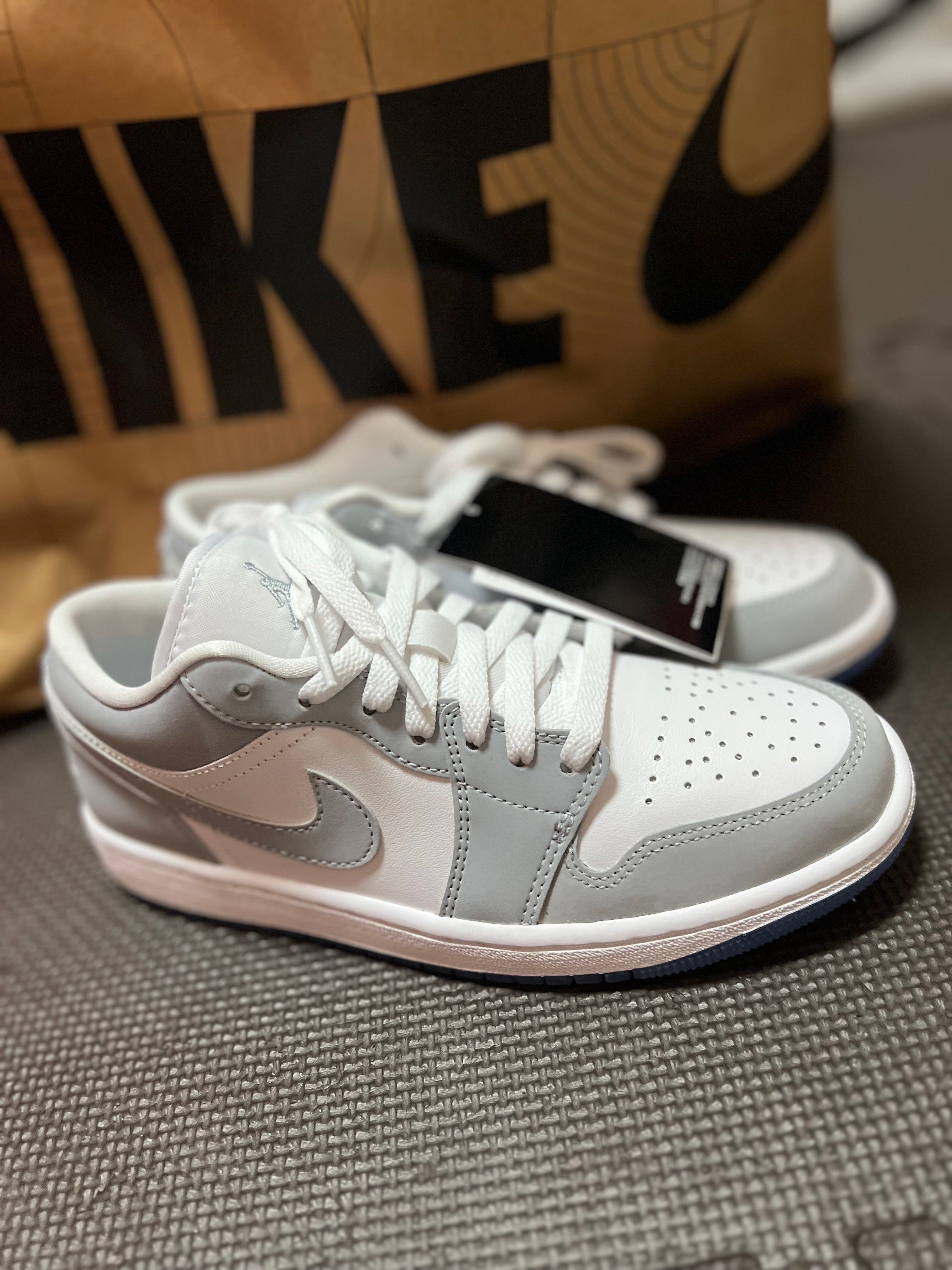 Nike Women's Air Jordan 1 Low "Wolf Grey"
