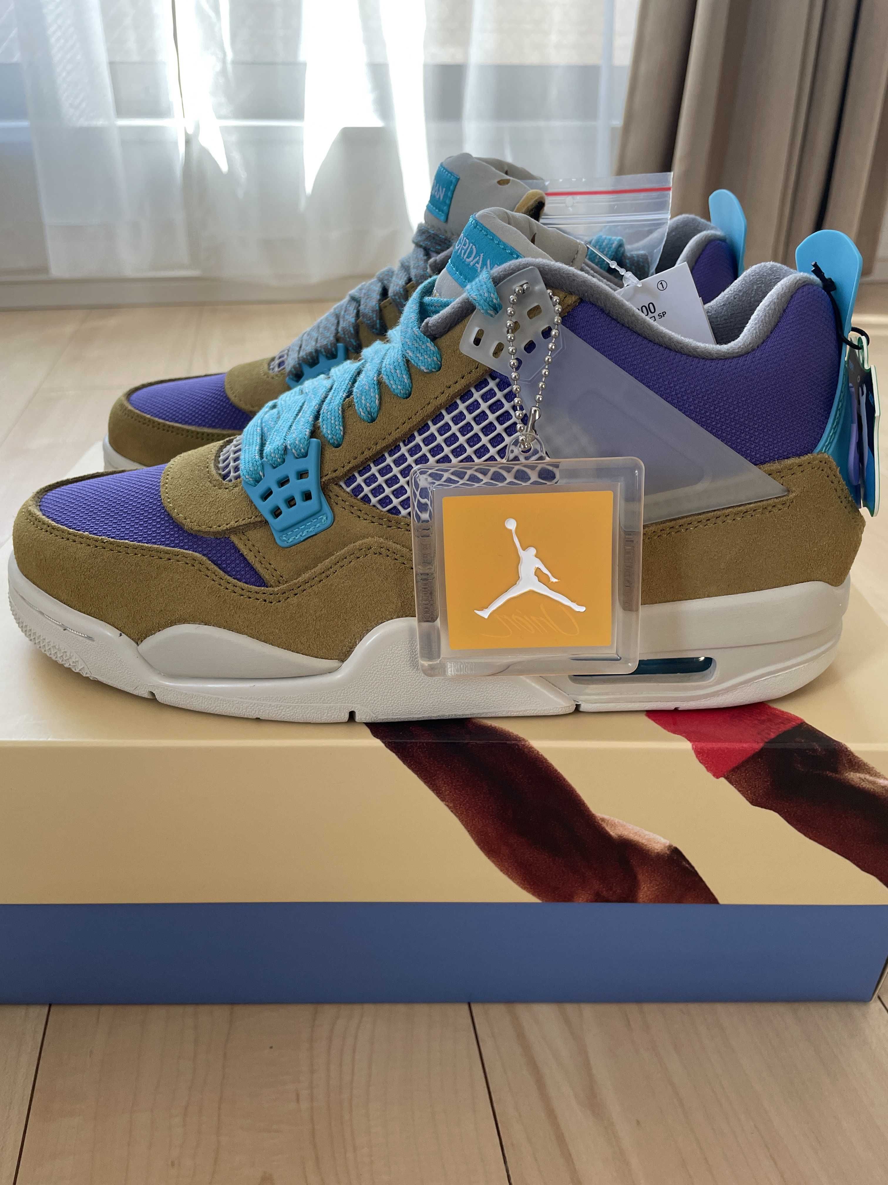 Union × Nike Air Jordan 4 SP "Desert Moss"