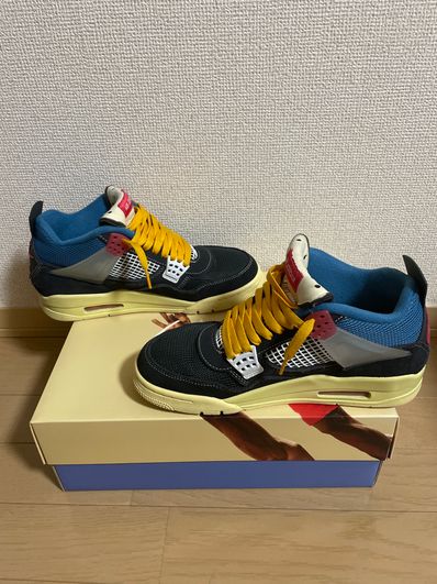 UNION × Nike Air Jordan 4 "Off Noir"