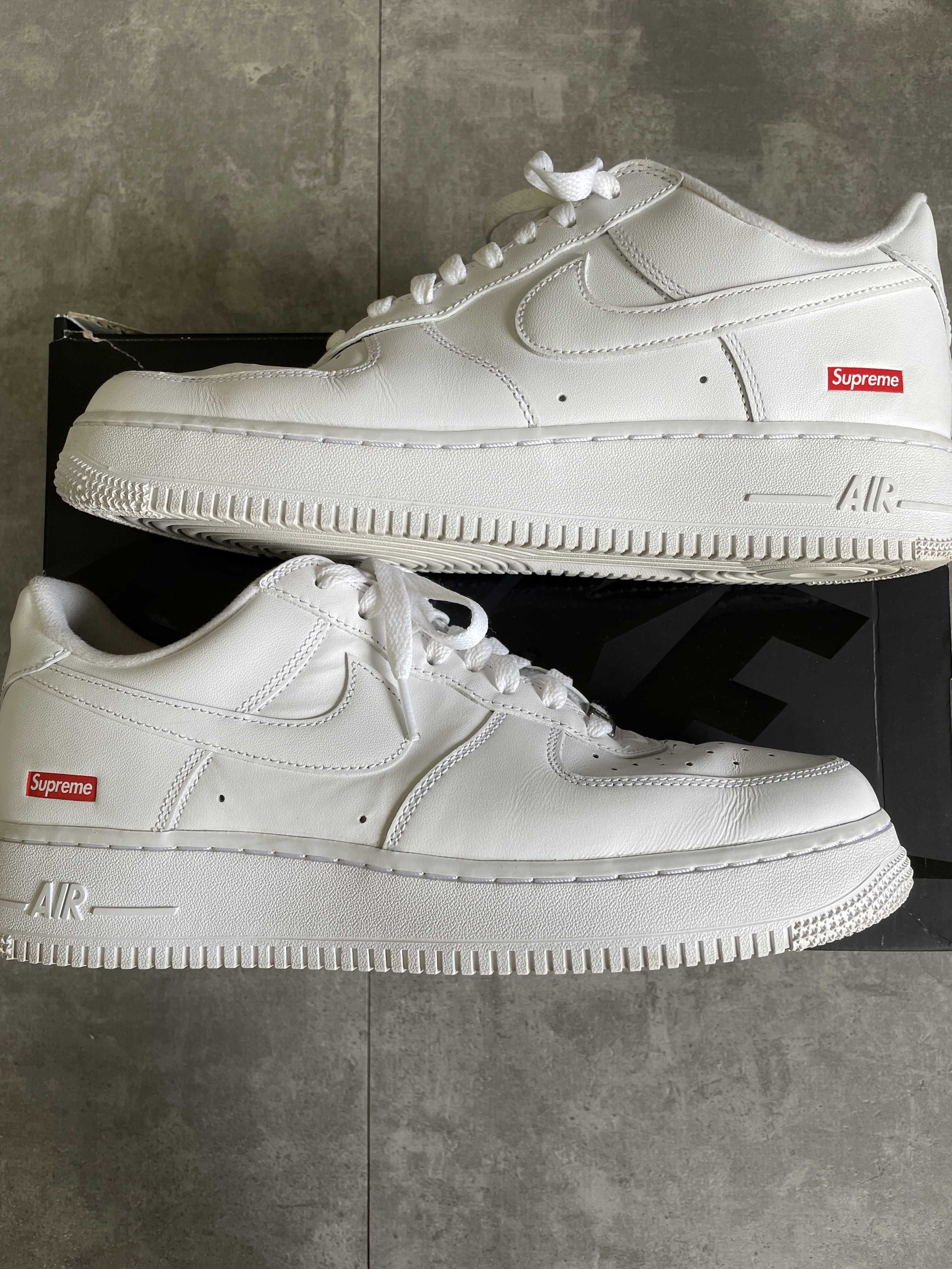 Supreme × Nike Air Force 1 Low "White"