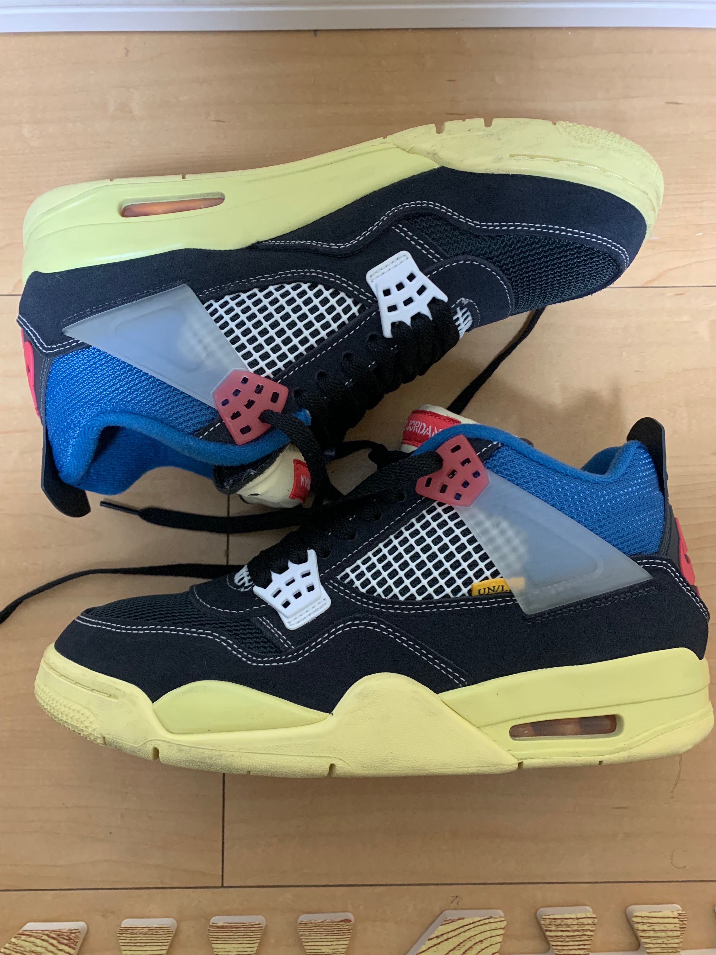 UNION × NIKE AIR JORDAN 4 "OFF NOIR"