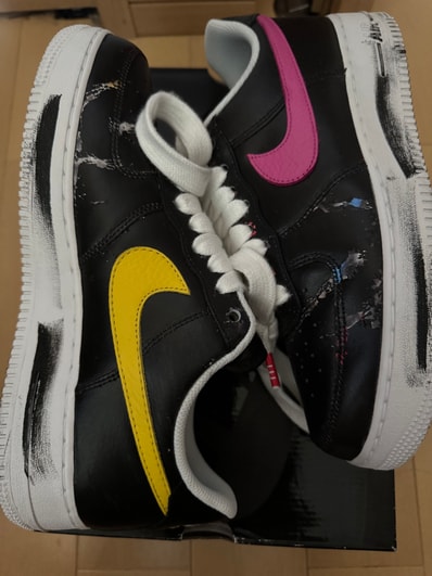 PEACEMINUSONE × Nike Air Force 1 Low '07 Para-Noise 3.0 "Black and Multi-Color" / G-DRAGON