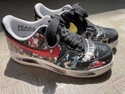PEACEMINUSONE × Nike Air Force 1 Low Para Noise "Black" / G-DRAGON