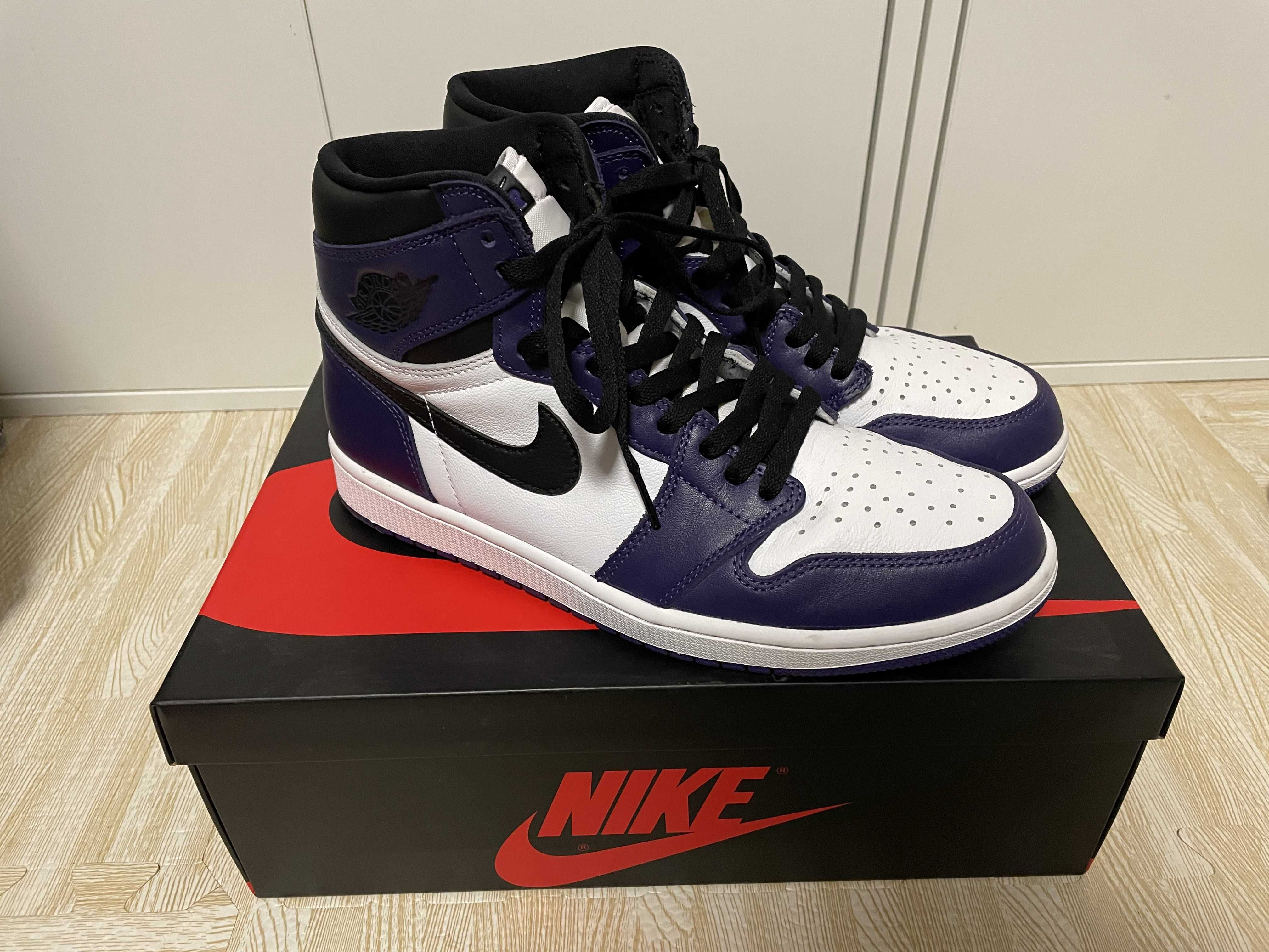 Nike Air Jordan 1 Retro High OG "Court Purple White/Black" (2020)   