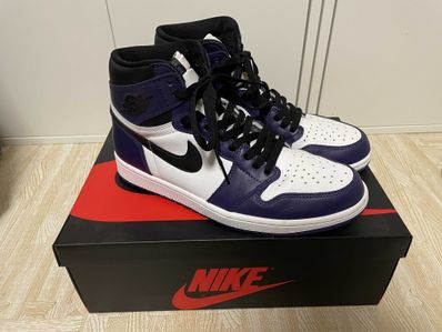 Nike Air Jordan 1 Retro High OG "Court Purple White/Black" (2020)