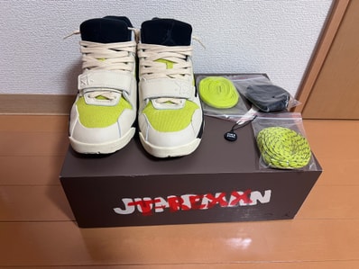 Travis Scott × Nike Jordan Jumpman Jack TR CJ1 T-Rexx "Bright Cactus"