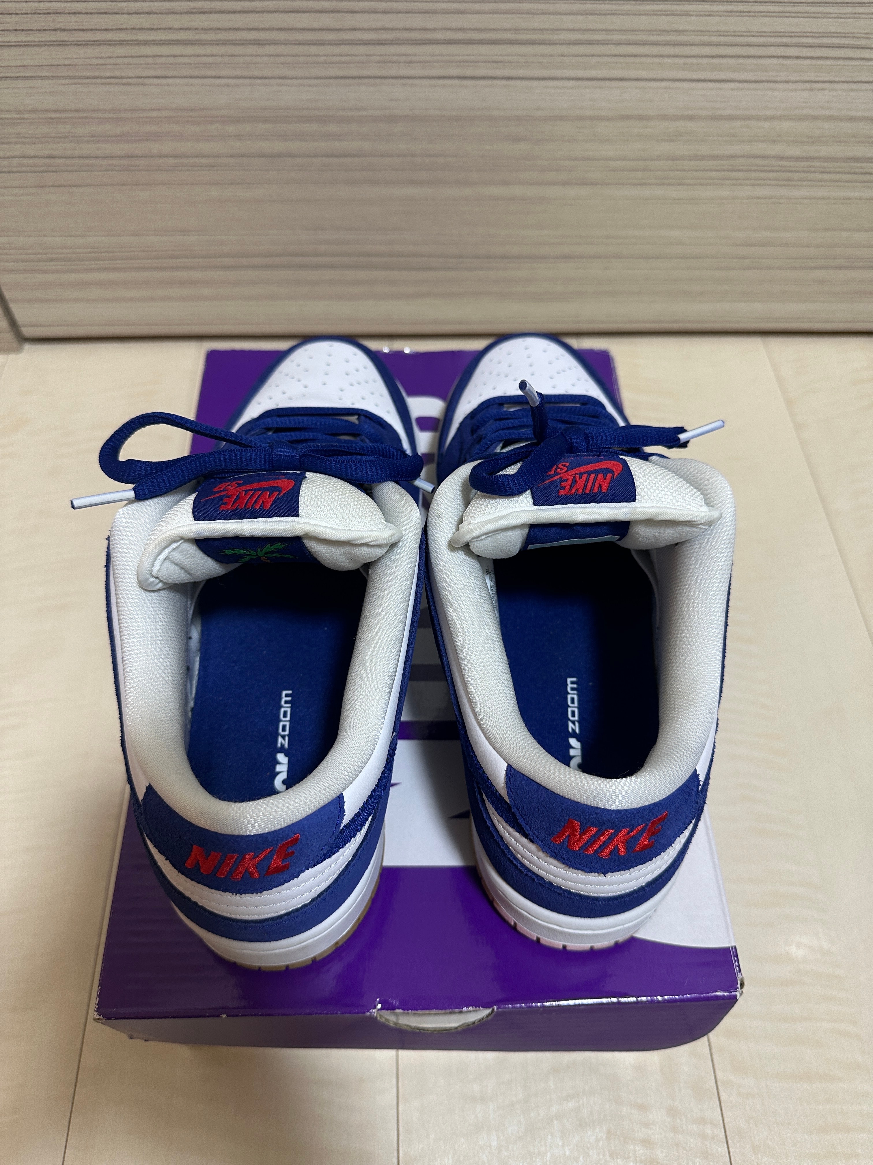 Nike SB Dunk Low "Los Angeles Dodgers/Deep Royal Blue"