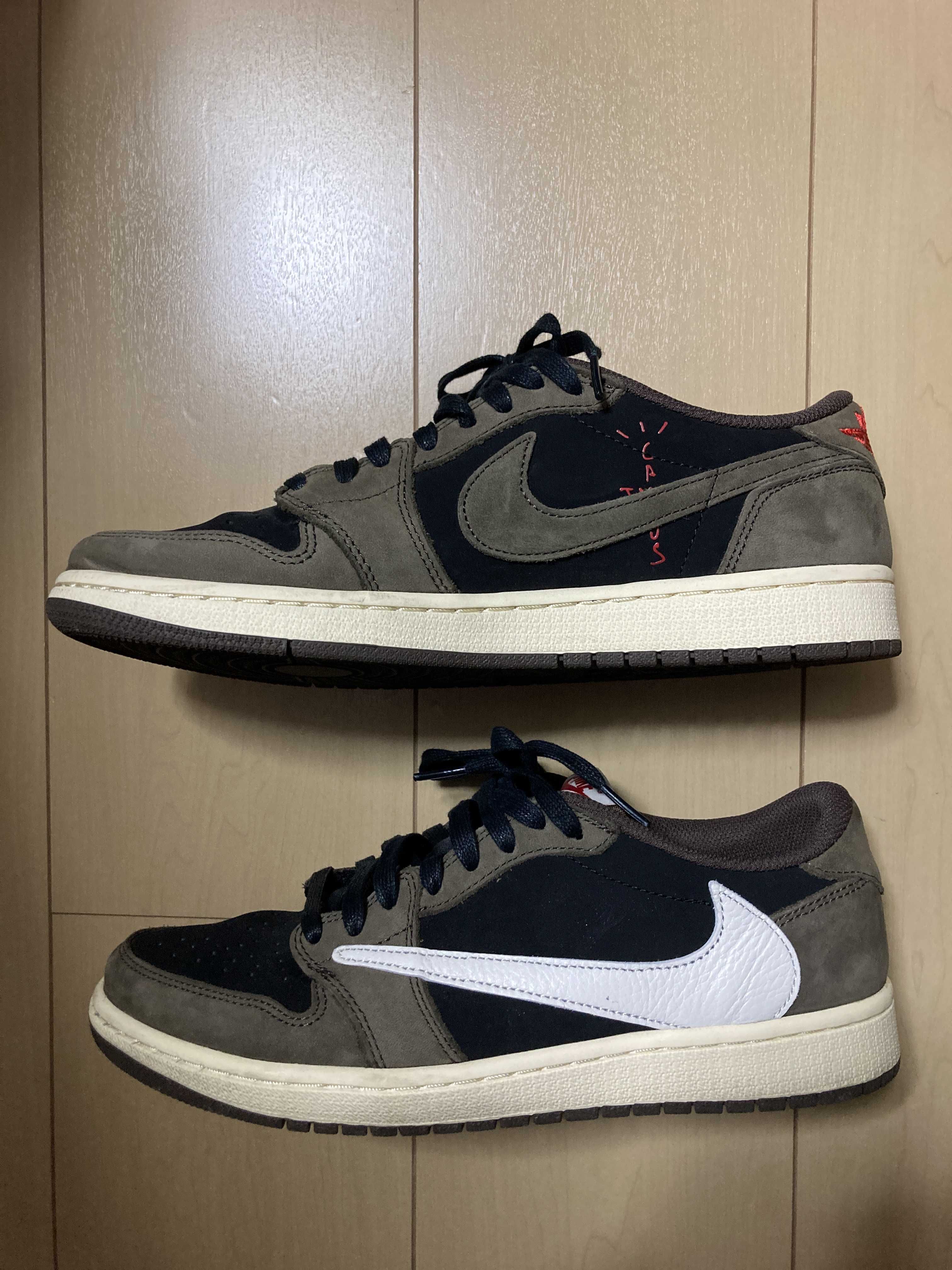 Travis Scott × Nike Air Jordan 1 Low OG SP-T  "Black/Dark Mocha"
