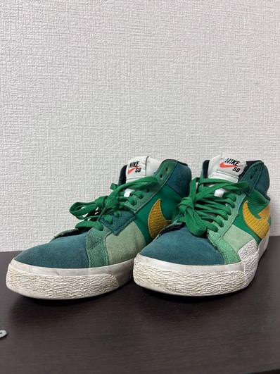 Nike SB Zoom Blazer Mid Premium "Aloe Verde/Gold"