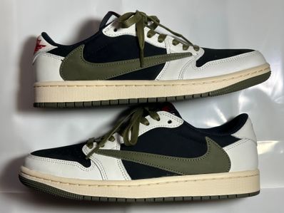 Travis Scott × Nike Women's Air Jordan 1 Low OG "Medium Olive"