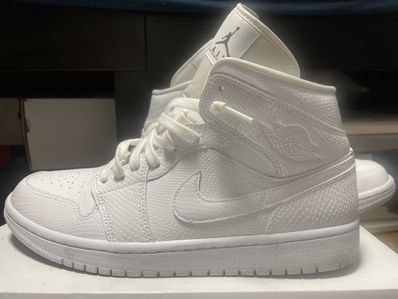 Nike Women's Air Jordan 1 Mid "Snake Skin"