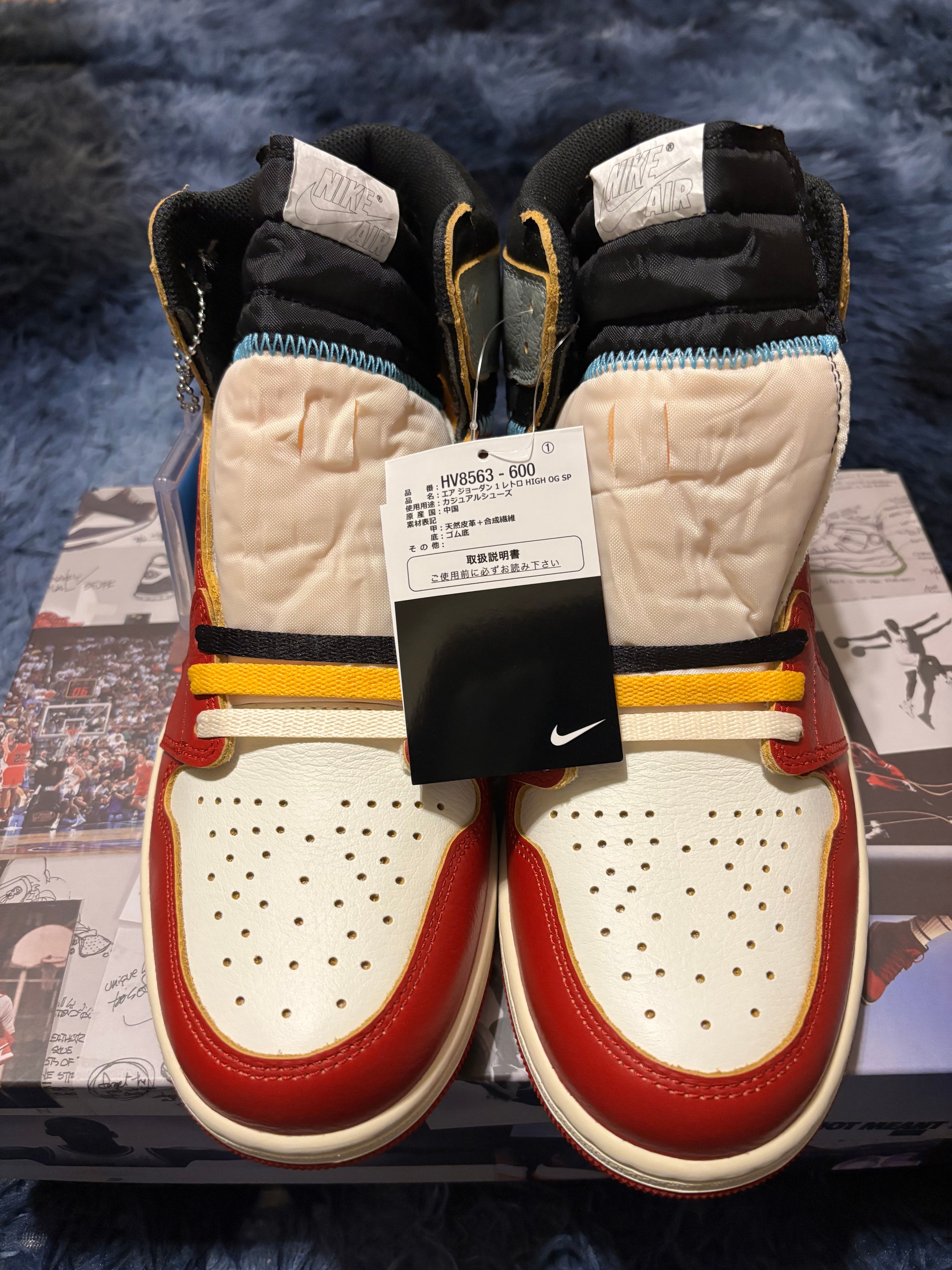 UNION × Nike Air Jordan 1 Retro High OG "Chicago/Shadow"