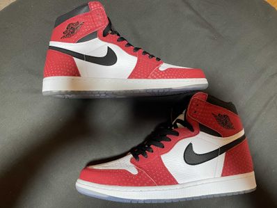 Spiderman × Nike Air Jordan 1 Origin Story "Gym Red/White/Photo Blue/Black"