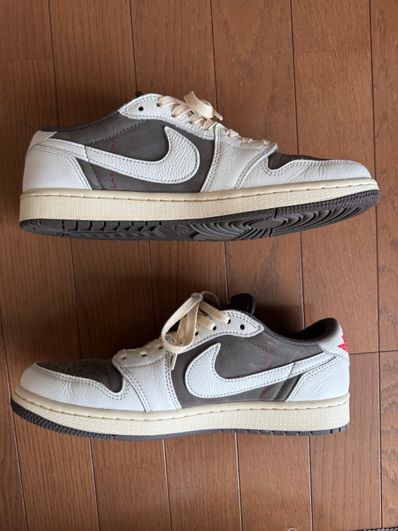 Travis Scott × Nike Air Jordan 1 Low OG SP "Reverse Mocha/Sail and Ridgerock"