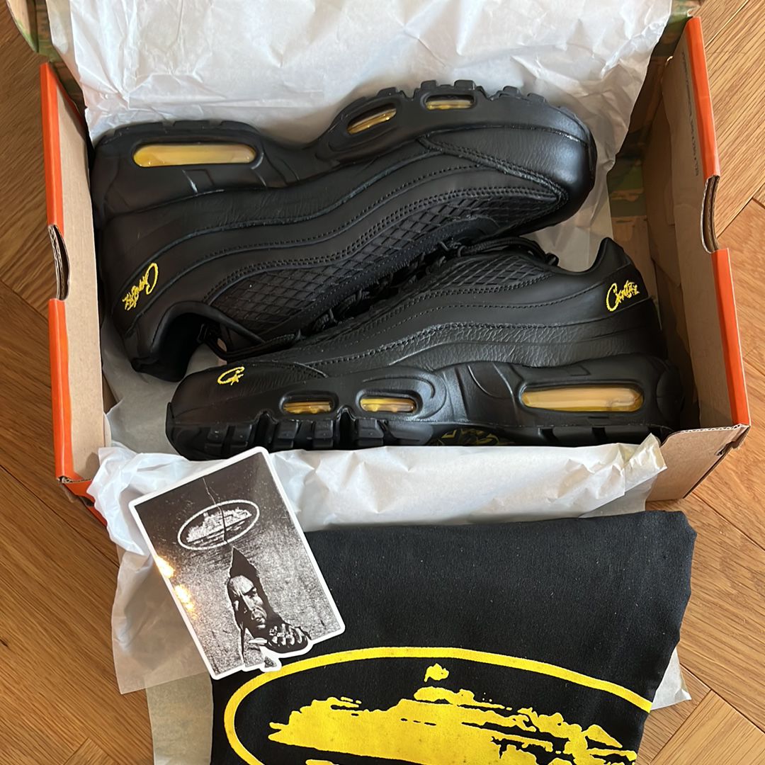 Corteiz × Nike Air Max 95 "Black and Tour Yellow"