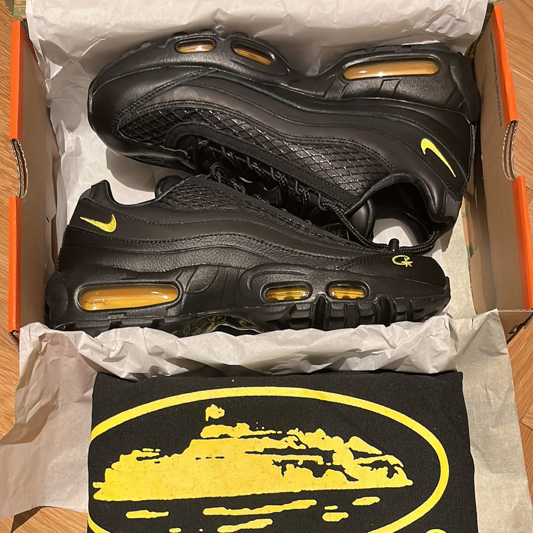 Corteiz × Nike Air Max 95 "Black and Tour Yellow"