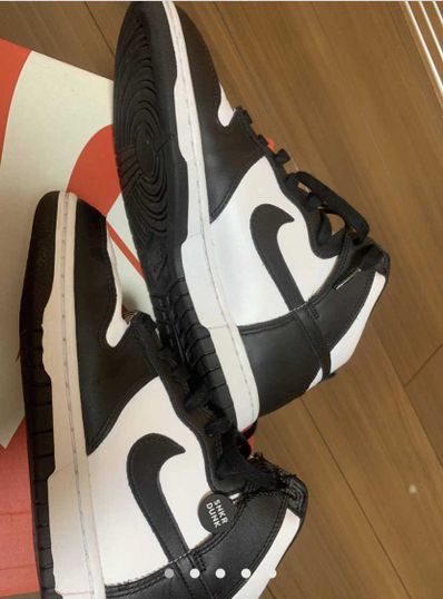 Nike Dunk High "Black and White"