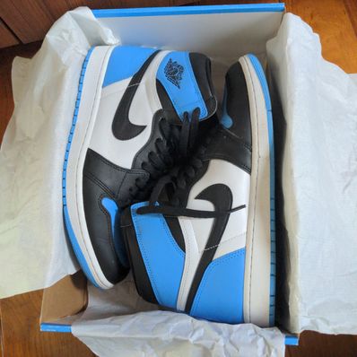 Nike Air Jordan 1 Retro High OG "University Blue/UNC Toe"