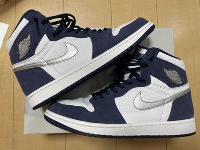Nike Air Jordan 1 High OG CO.JP "White/Midnight Navy" (2020) (Standard Box)