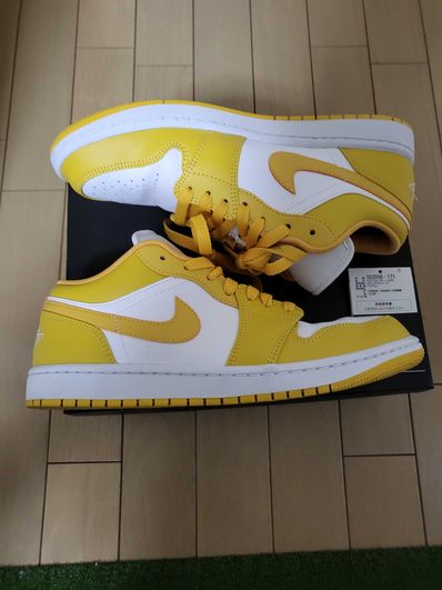Nike Air Jordan 1 Low "White/Pollen"